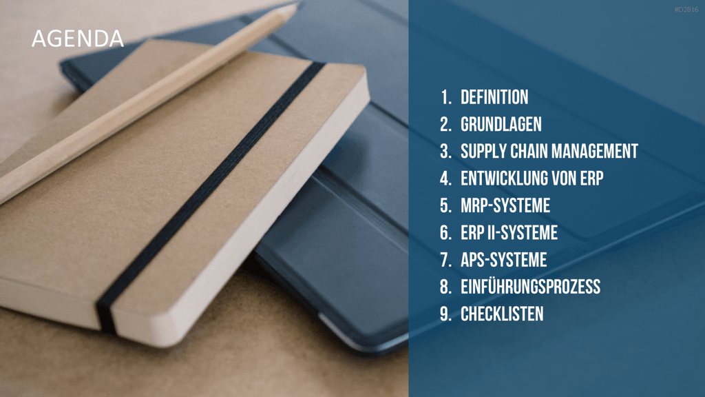 Enterprise Resource Planning PowerPoint-Vorlage