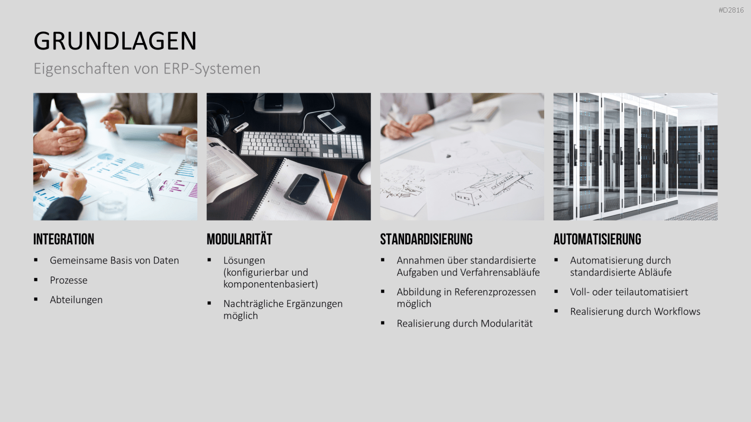 Enterprise Resource Planning PowerPoint-Vorlage