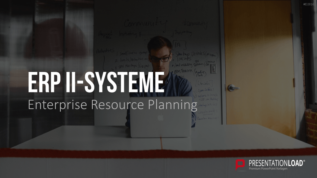Enterprise Resource Planning PowerPoint-Vorlage