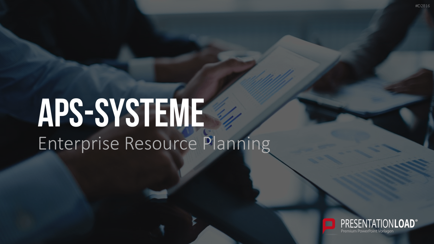 Enterprise Resource Planning PowerPoint-Vorlage