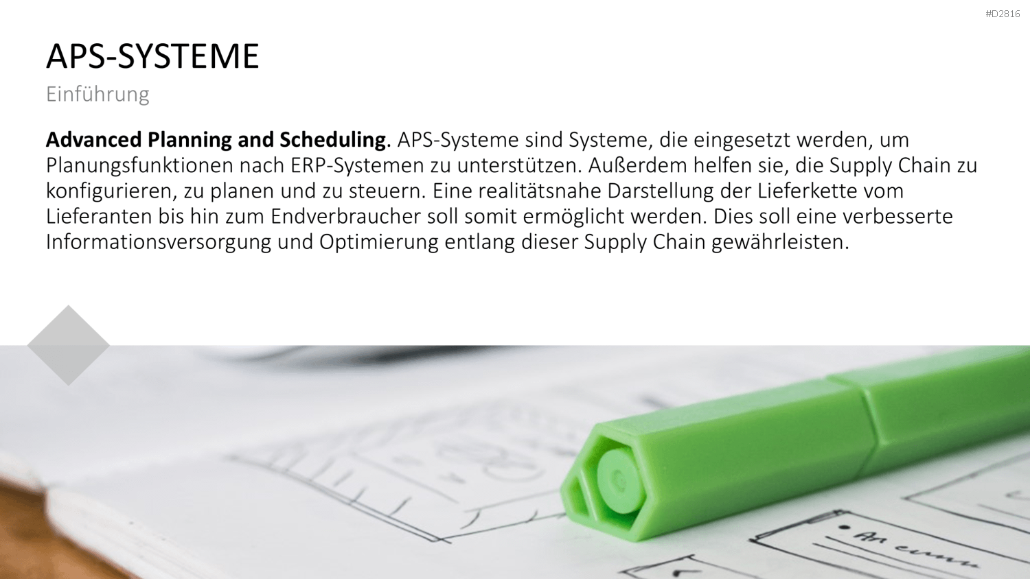 Enterprise Resource Planning PowerPoint-Vorlage