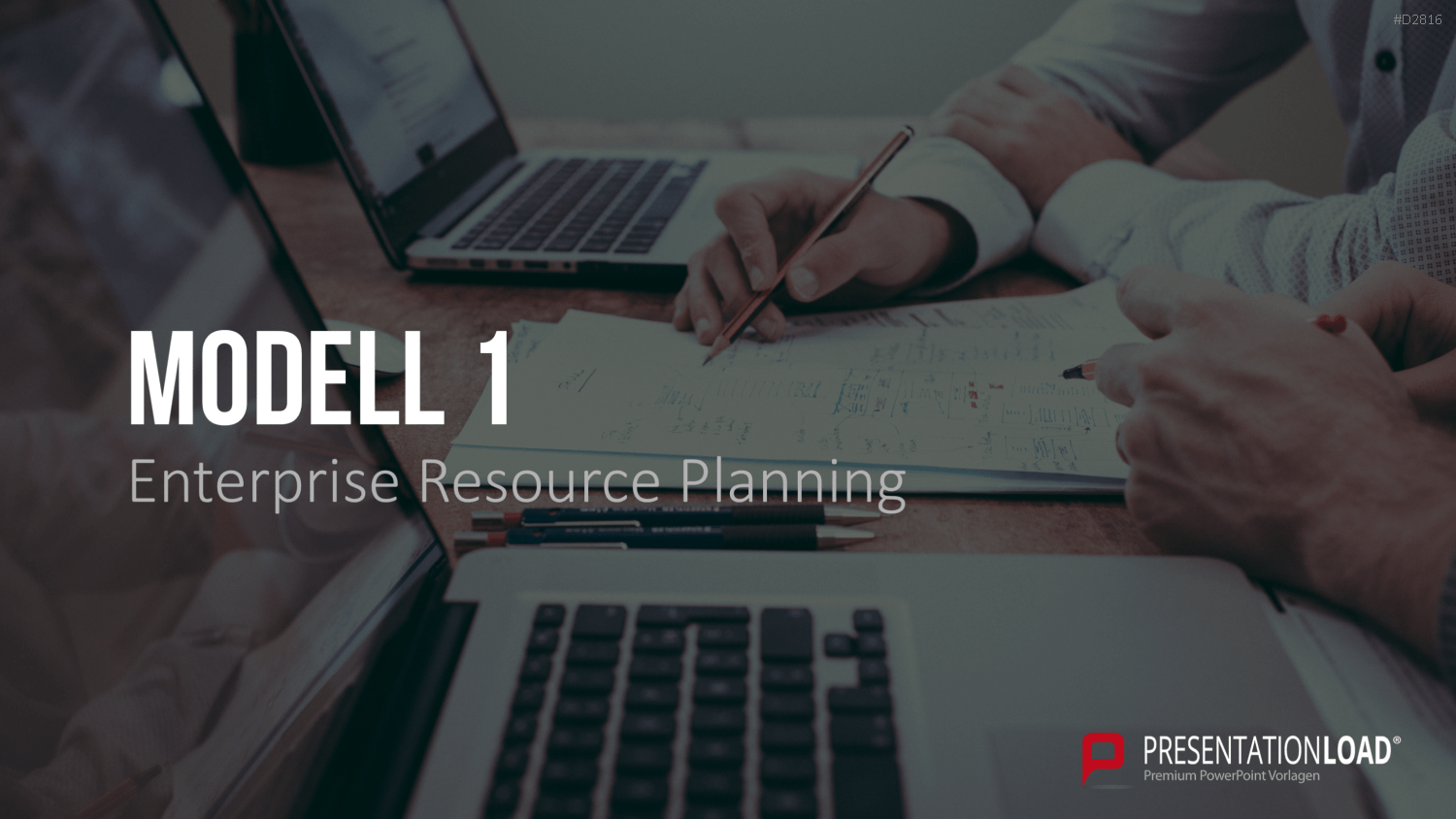 Enterprise Resource Planning PowerPoint-Vorlage