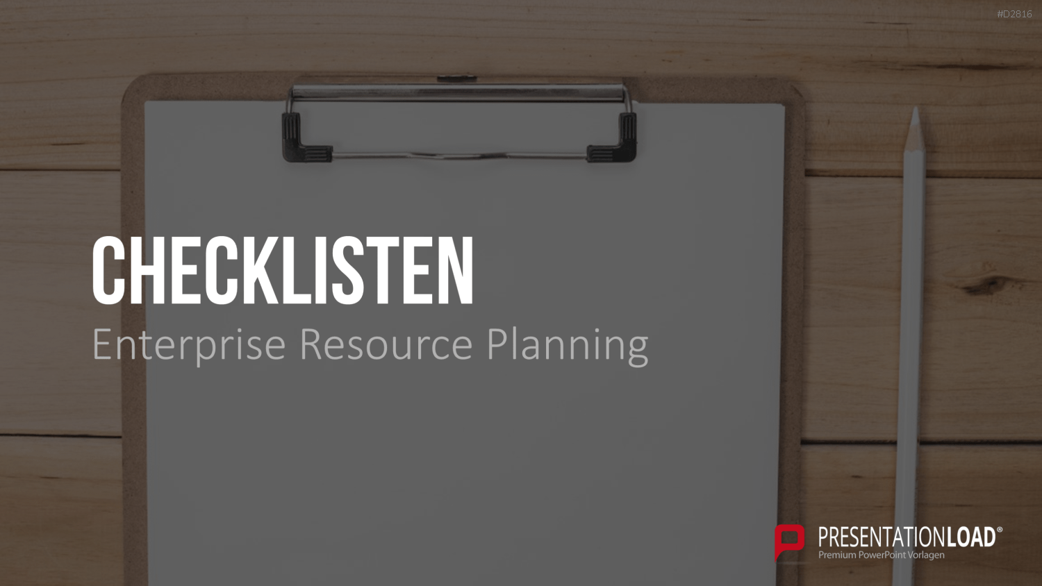Enterprise Resource Planning PowerPoint-Vorlage