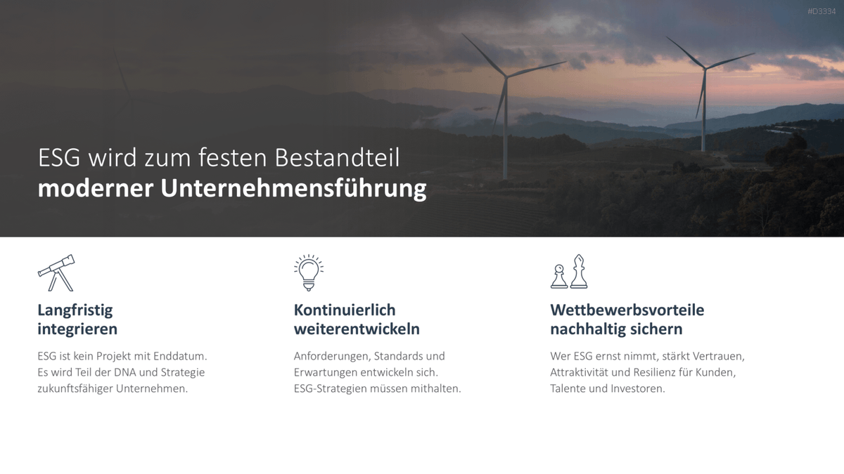 Environmental, Social, and Governance PowerPoint-Vorlage
