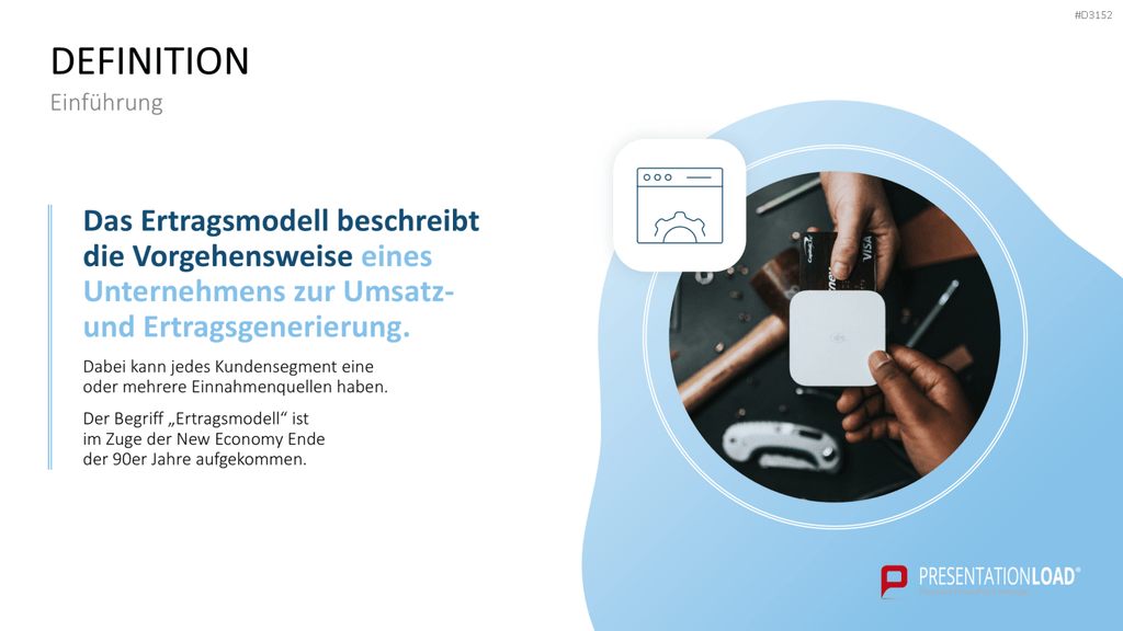 Ertragsmodelle PowerPoint-Vorlage