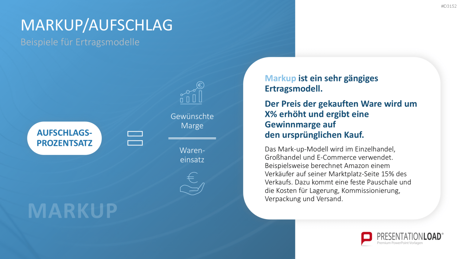 Ertragsmodelle PowerPoint-Vorlage