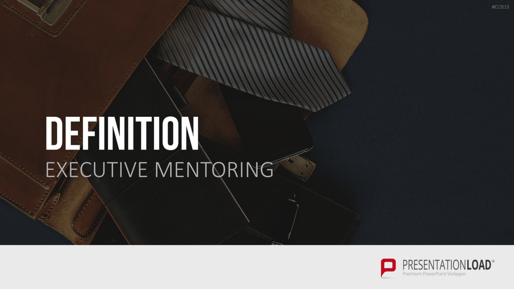 Executive Mentoring PowerPoint-Vorlage