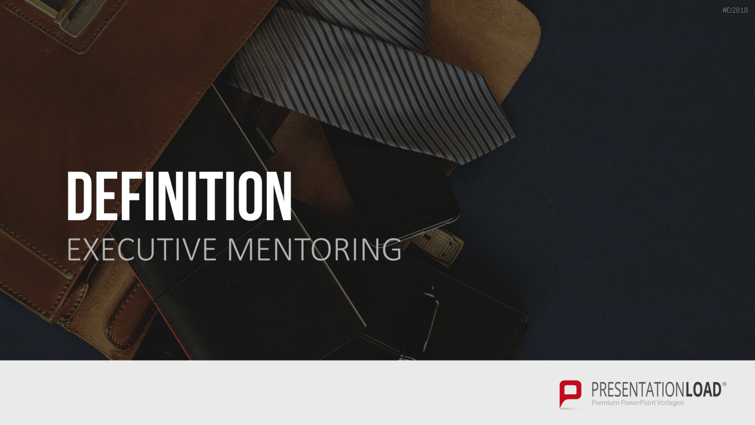 Executive Mentoring PowerPoint-Vorlage