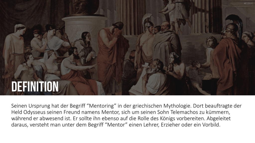 Executive Mentoring PowerPoint-Vorlage