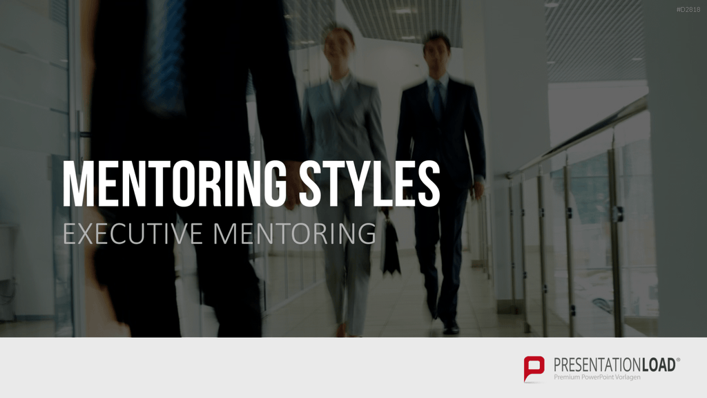 Executive Mentoring PowerPoint-Vorlage