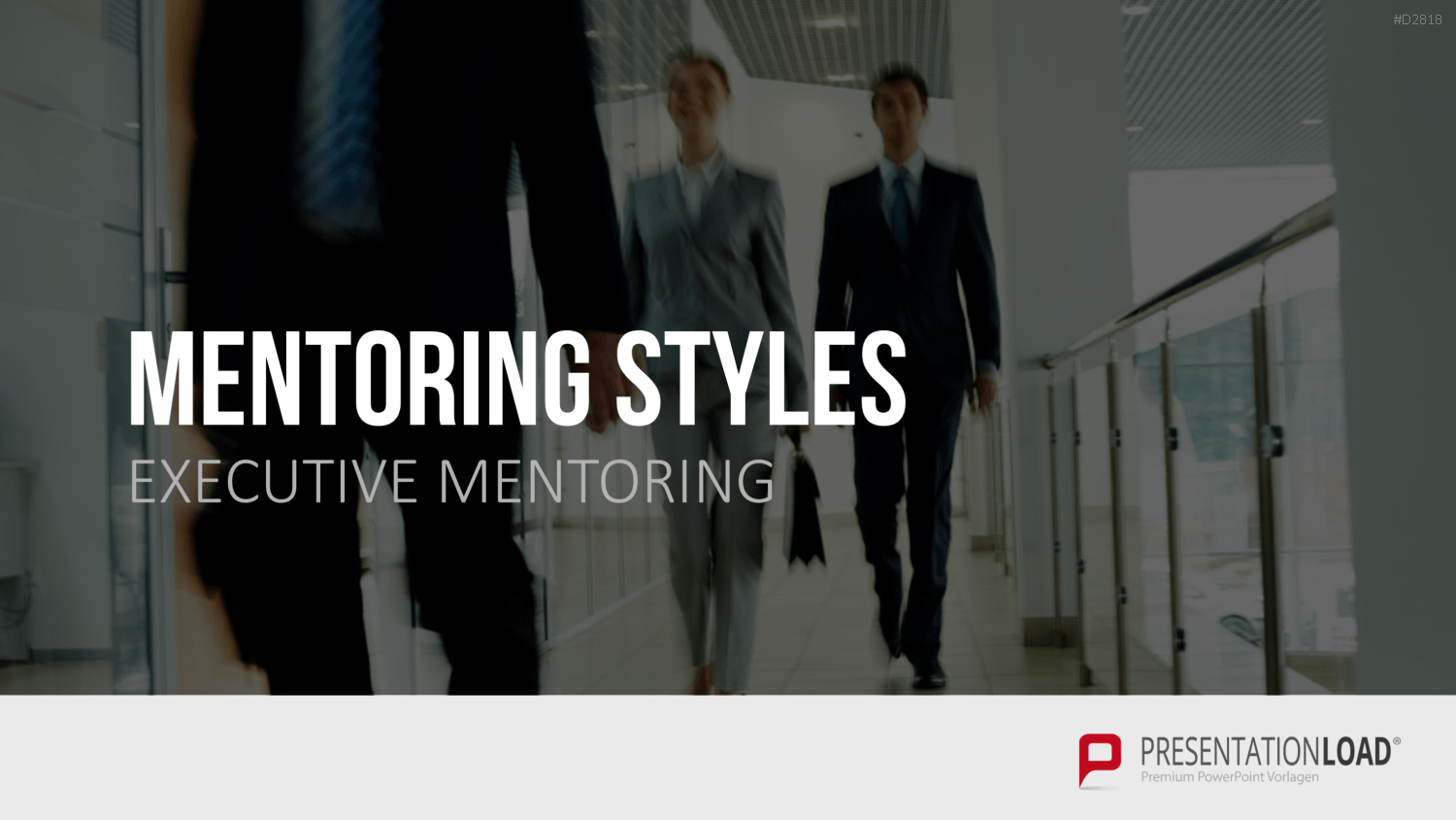 Executive Mentoring PowerPoint-Vorlage