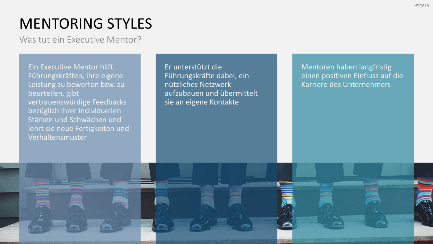 Executive Mentoring PowerPoint-Vorlage