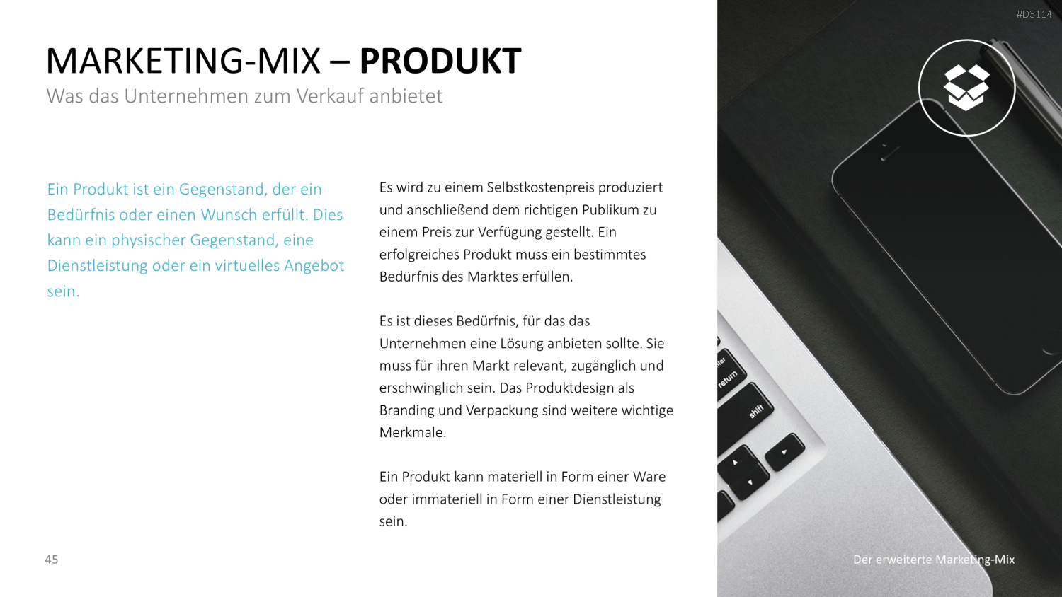 Der erweiterte Marketing-Mix | PowerPoint-Vorlage