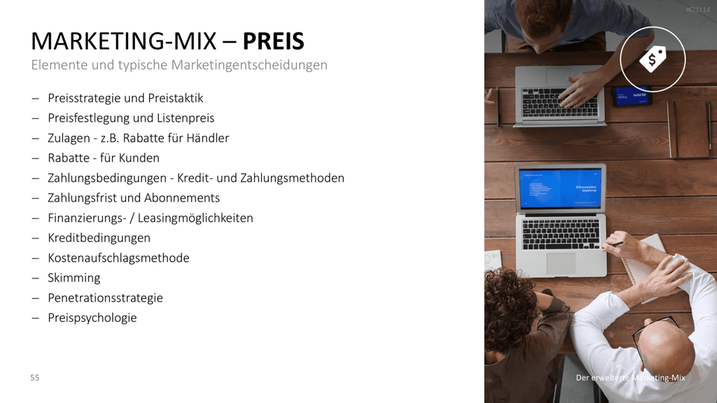Der erweiterte Marketing-Mix | PowerPoint-Vorlage