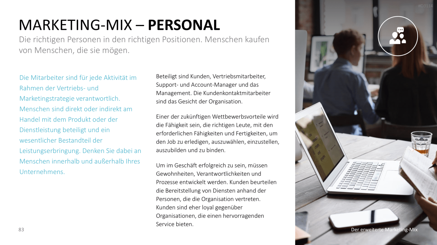 Der erweiterte Marketing-Mix | PowerPoint-Vorlage