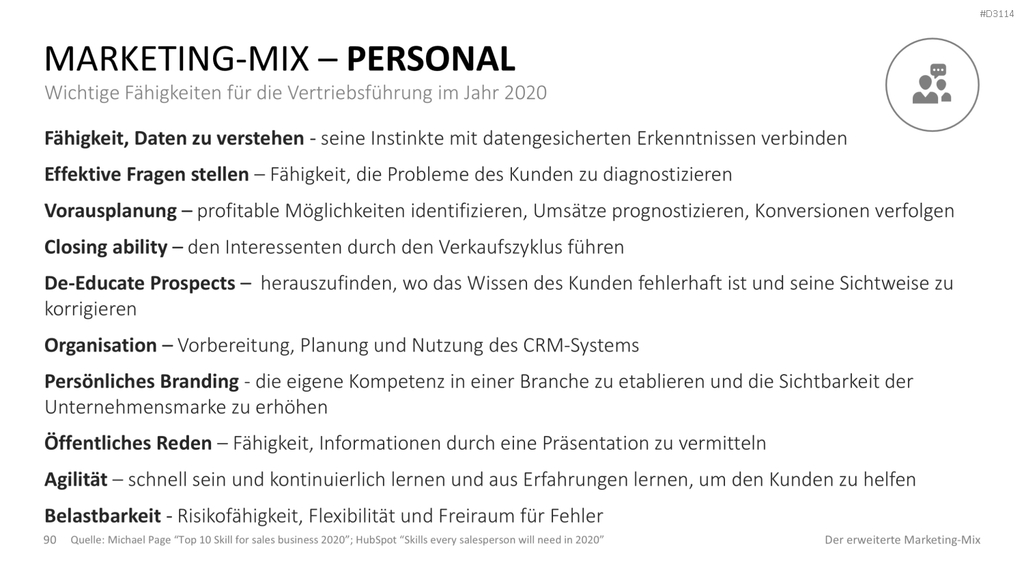 Der erweiterte Marketing-Mix | PowerPoint-Vorlage