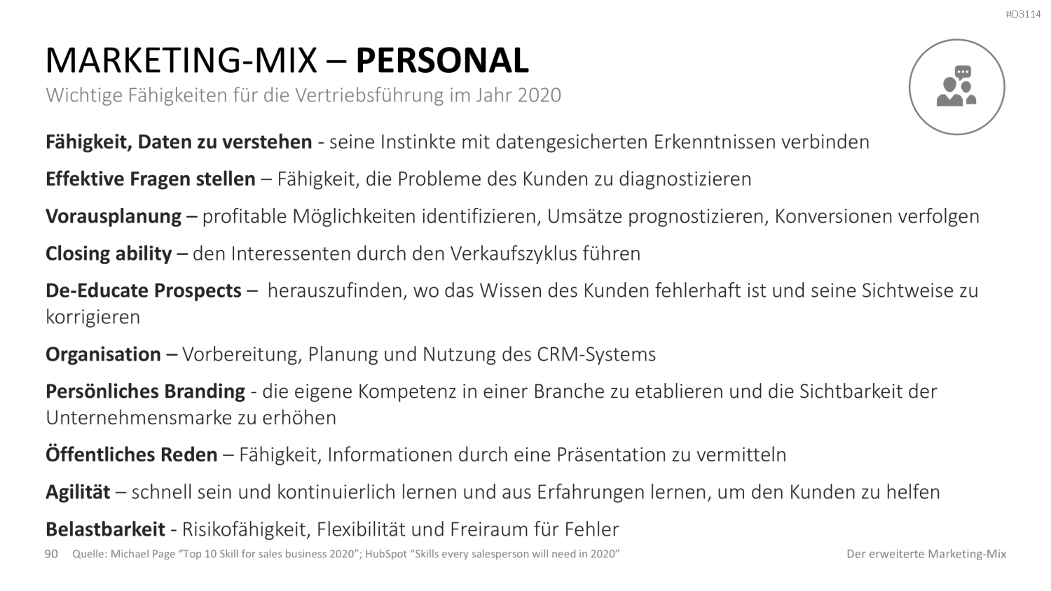 Der erweiterte Marketing-Mix | PowerPoint-Vorlage