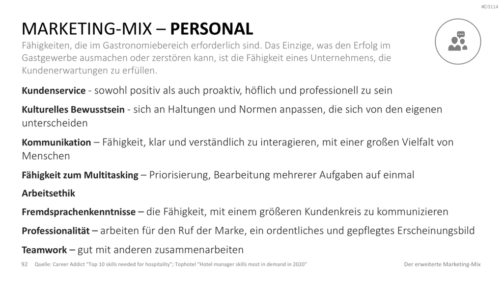 Der erweiterte Marketing-Mix | PowerPoint-Vorlage