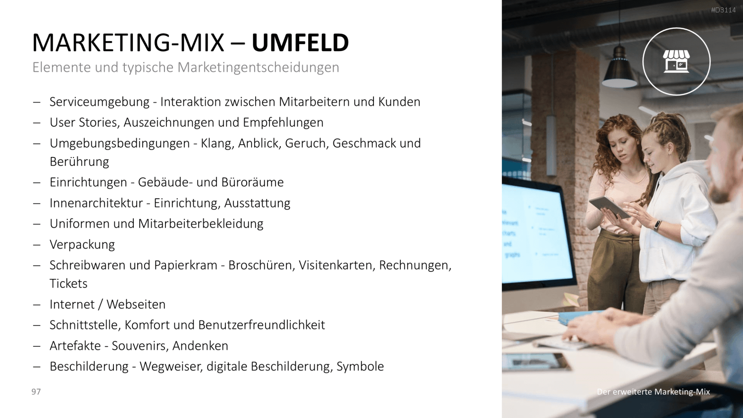 Der erweiterte Marketing-Mix | PowerPoint-Vorlage