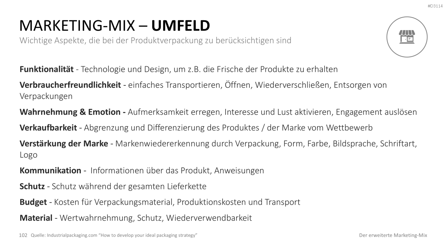 Der erweiterte Marketing-Mix | PowerPoint-Vorlage