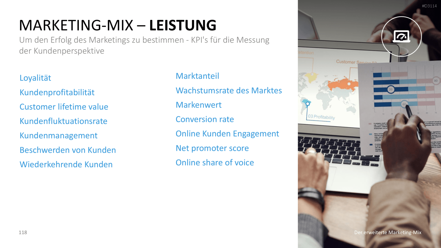 Der erweiterte Marketing-Mix | PowerPoint-Vorlage