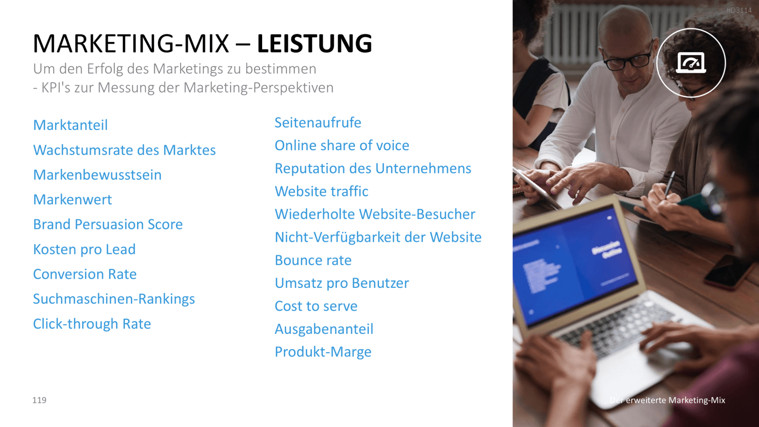 Der erweiterte Marketing-Mix | PowerPoint-Vorlage