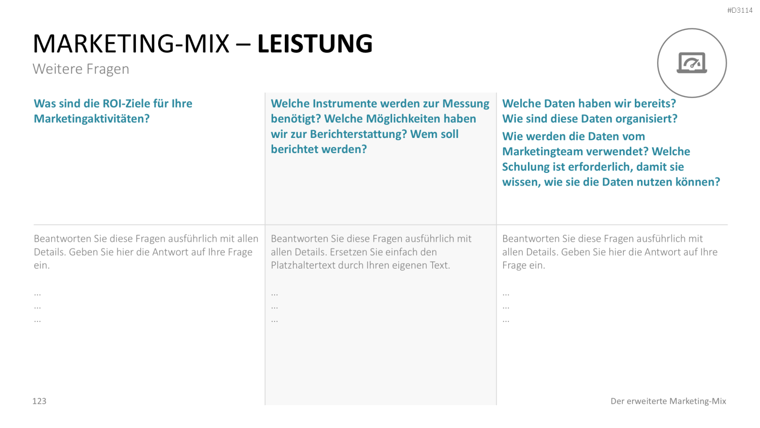 Der erweiterte Marketing-Mix | PowerPoint-Vorlage