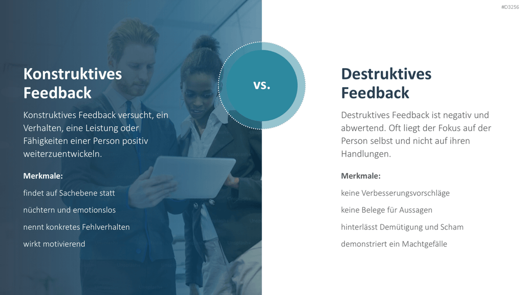 Feedback PowerPoint-Vorlage