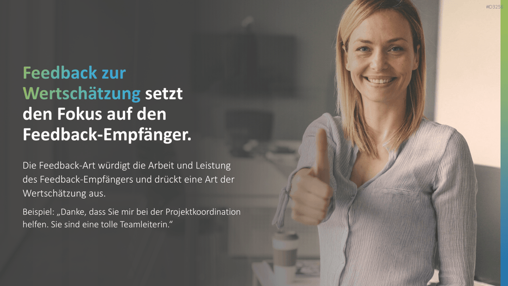 Feedback PowerPoint-Vorlage