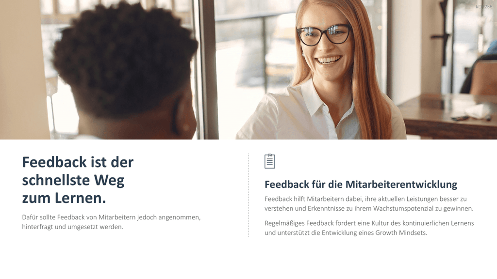 Feedback PowerPoint-Vorlage