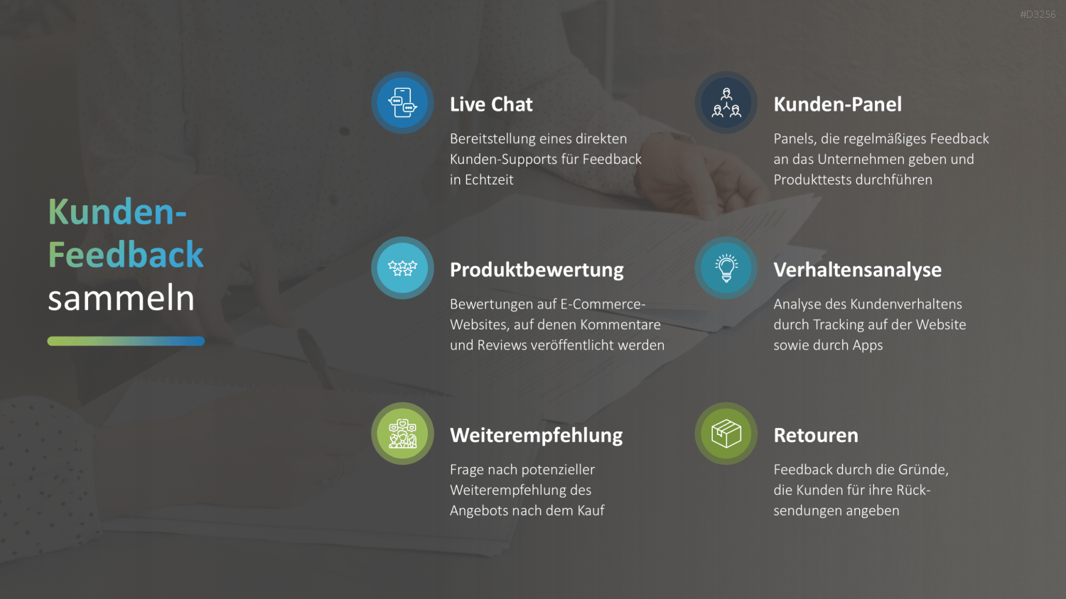 Feedback PowerPoint-Vorlage