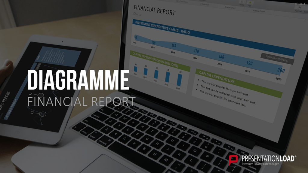 Financial Report PowerPoint-Vorlage