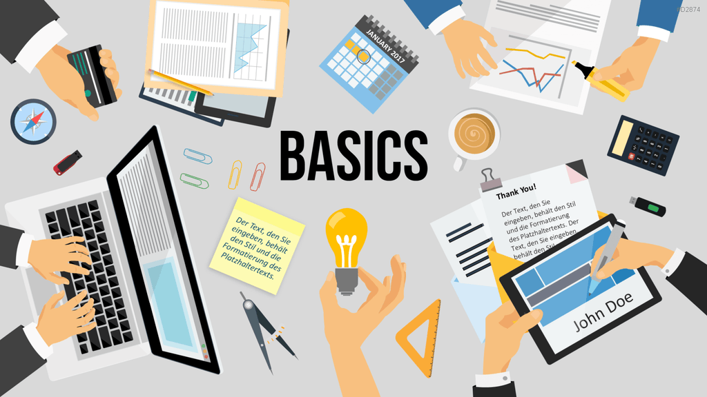 Financial Report PowerPoint-Vorlage