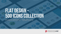Flat Design - Icons Collection PowerPoint-Vorlage