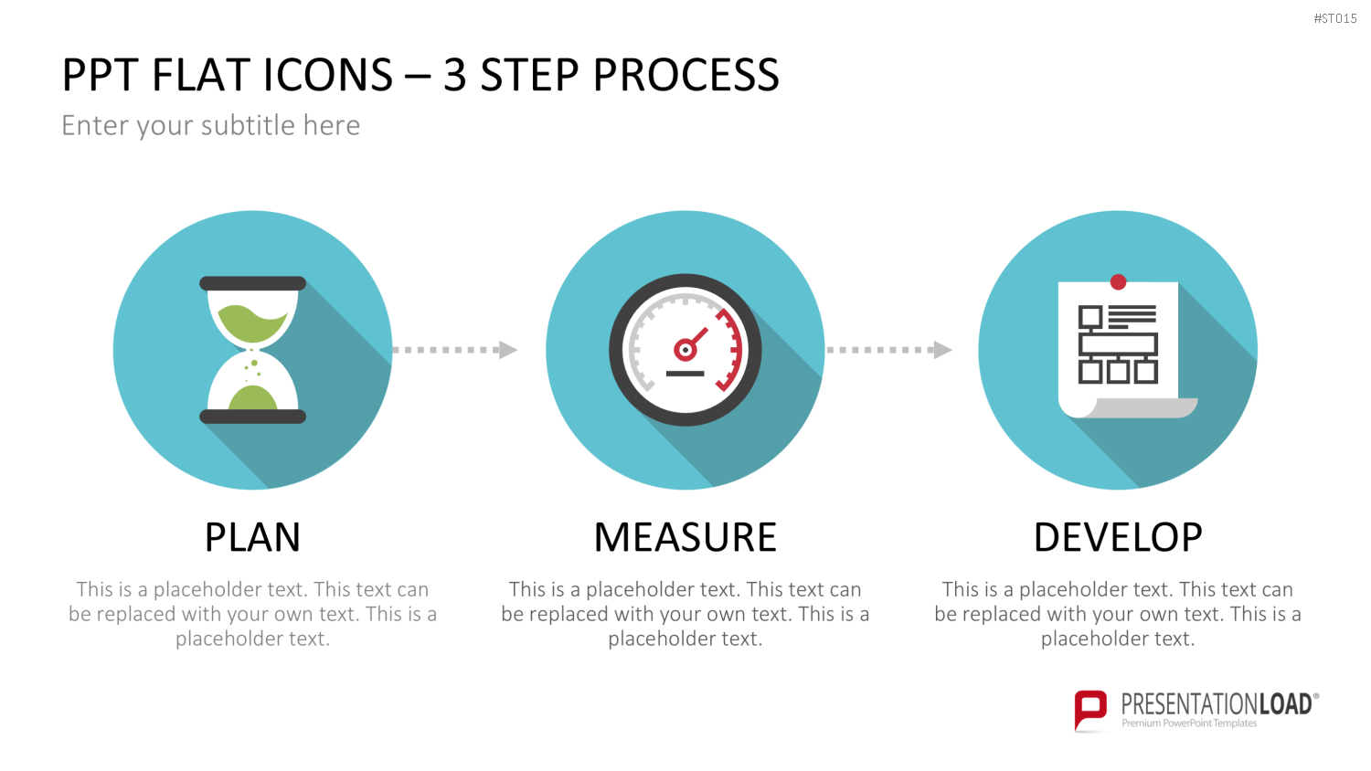 Flat Design - Icons Collection PowerPoint-Vorlage