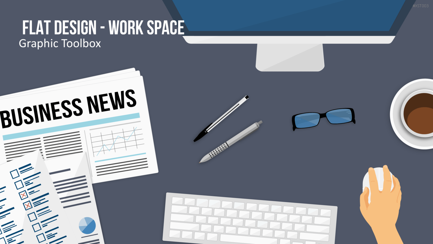 Flat Design - Bundle 1 PowerPoint-Vorlage