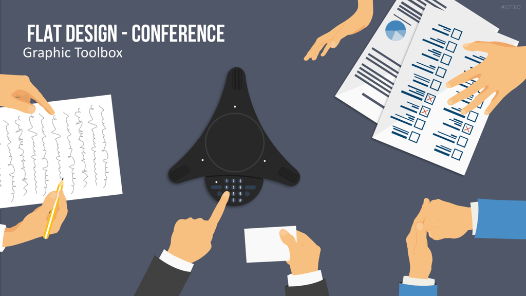 Flat Design - Bundle 1 PowerPoint-Vorlage