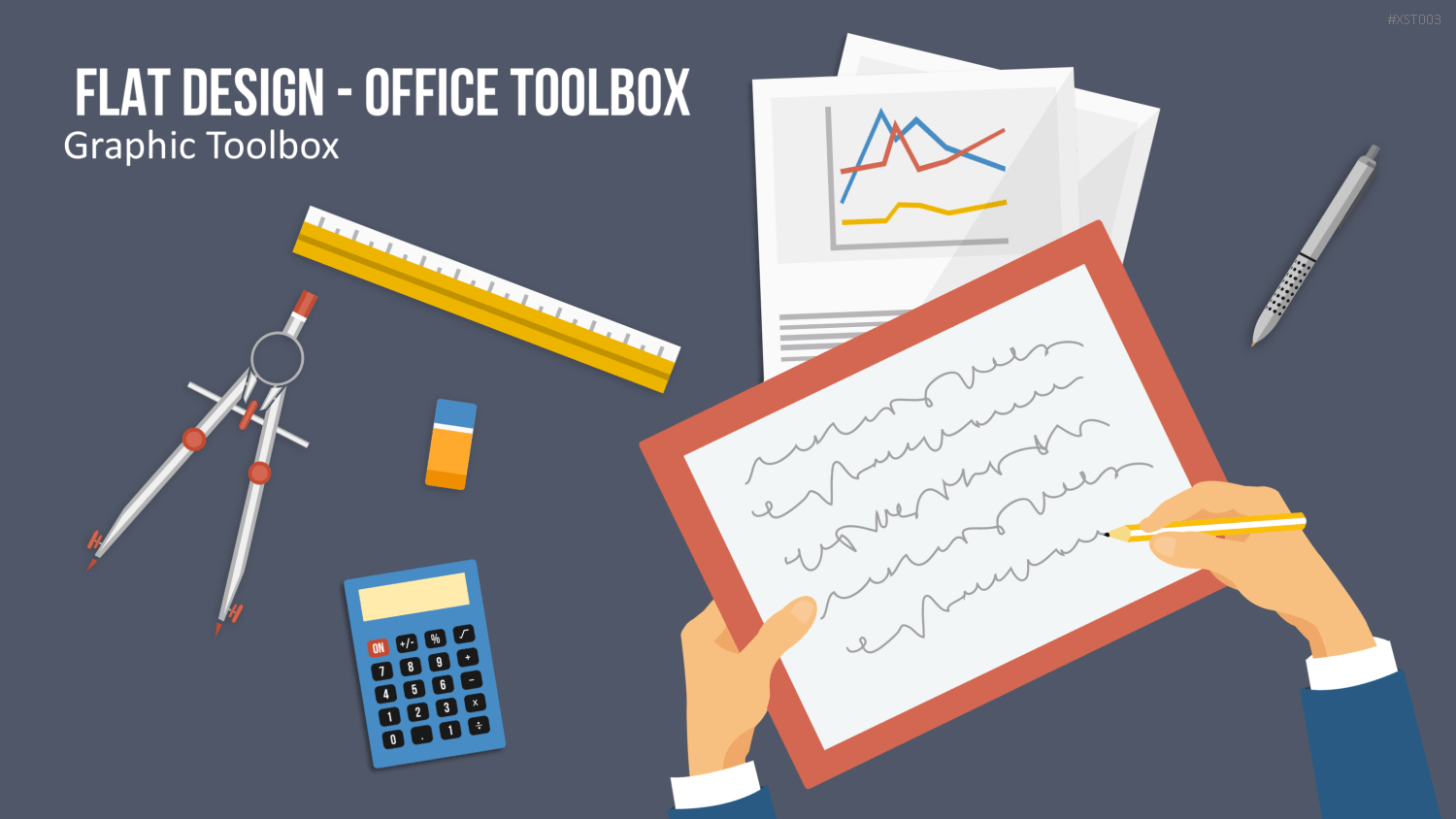 Flat Design - Bundle 1 PowerPoint-Vorlage