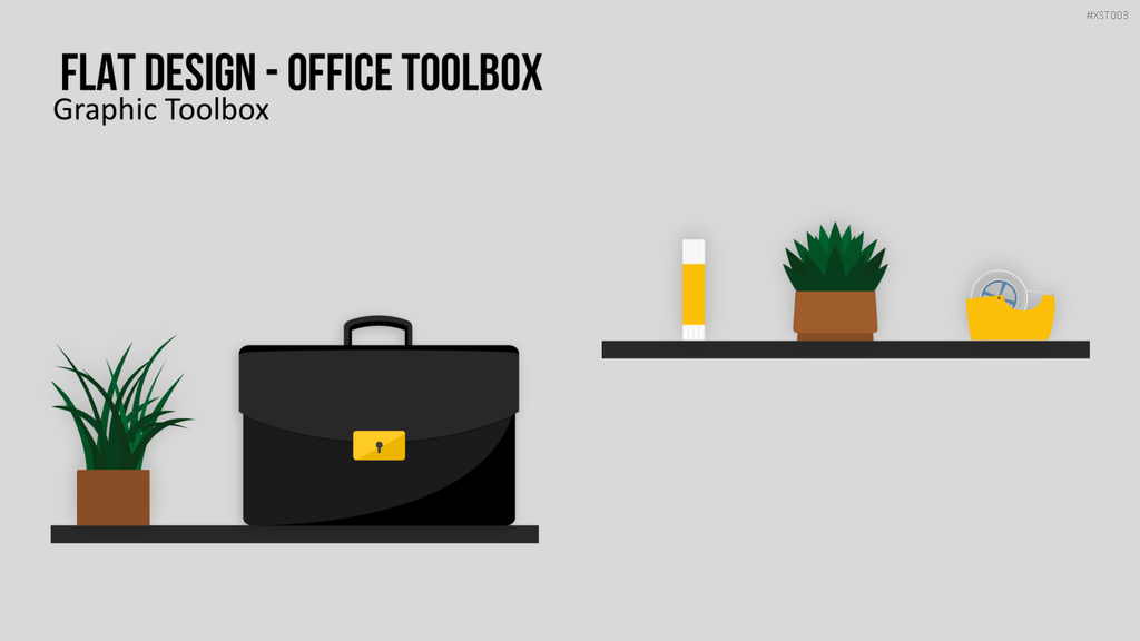 Flat Design - Bundle 1 PowerPoint-Vorlage
