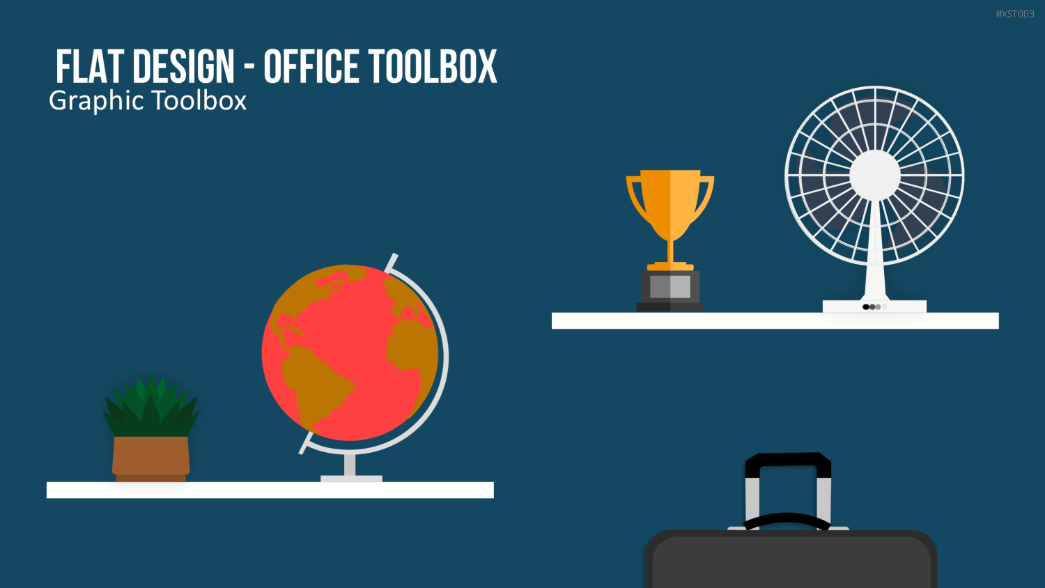 Flat Design - Bundle 1 PowerPoint-Vorlage