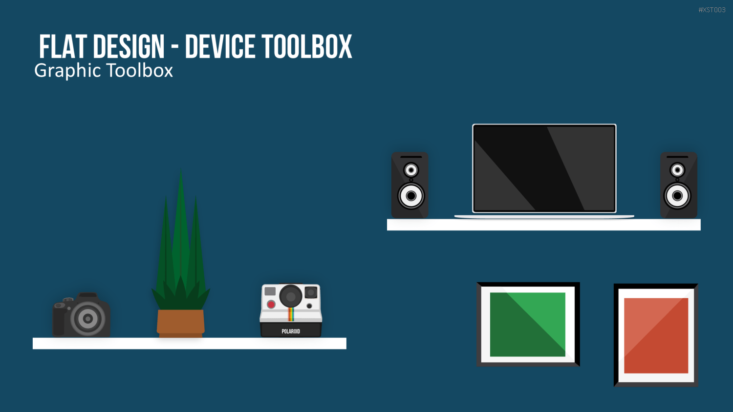 Flat Design - Bundle 1 PowerPoint-Vorlage