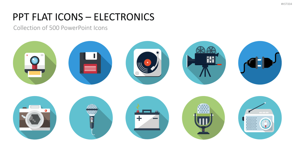 Flat Design - Bundle 2 PowerPoint-Vorlage