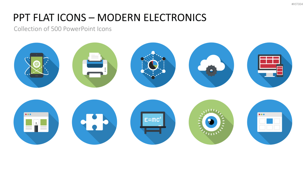 Flat Design - Bundle 2 PowerPoint-Vorlage