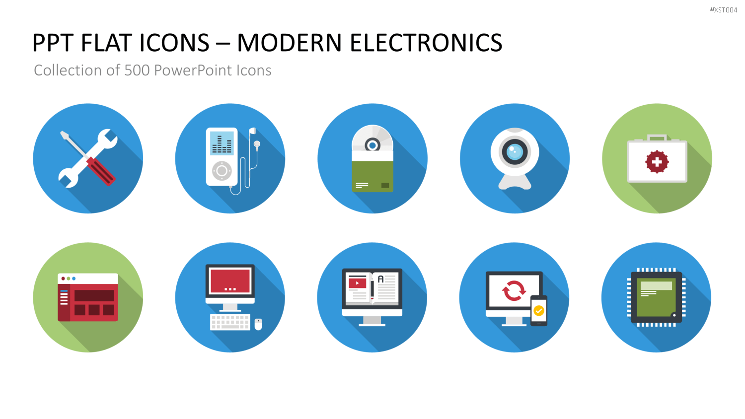 Flat Design - Bundle 2 PowerPoint-Vorlage