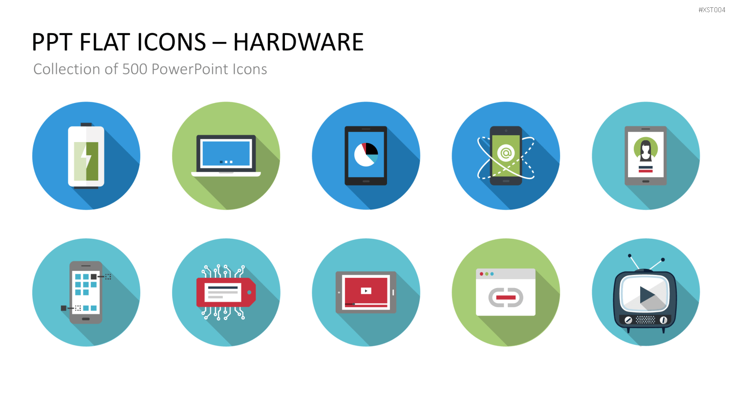 Flat Design - Bundle 2 PowerPoint-Vorlage