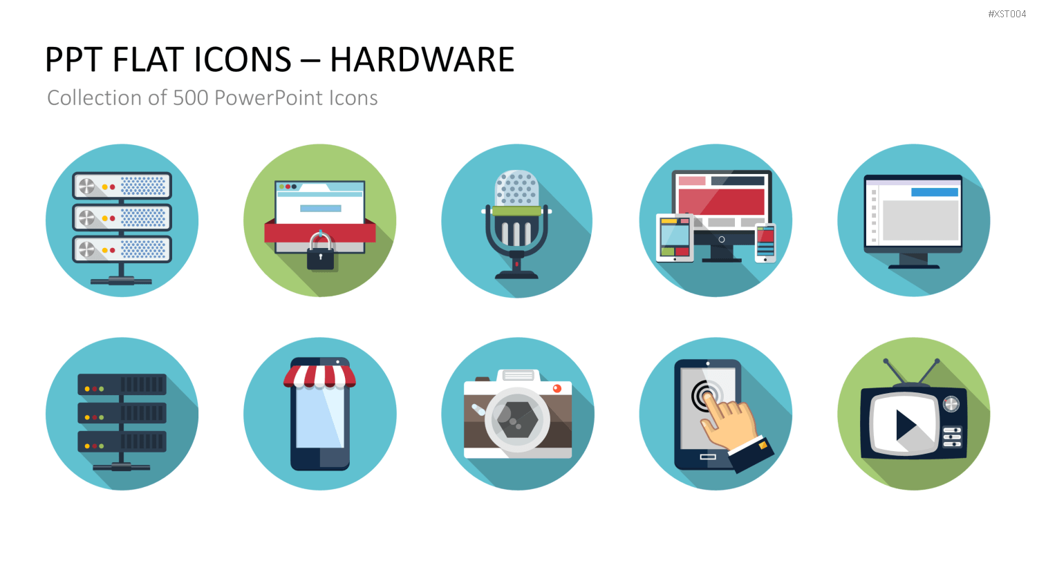 Flat Design - Bundle 2 PowerPoint-Vorlage