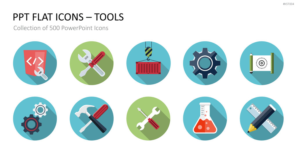Flat Design - Bundle 2 PowerPoint-Vorlage