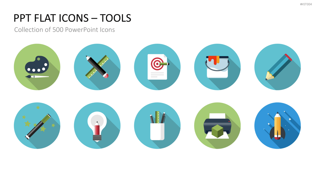 Flat Design - Bundle 2 PowerPoint-Vorlage