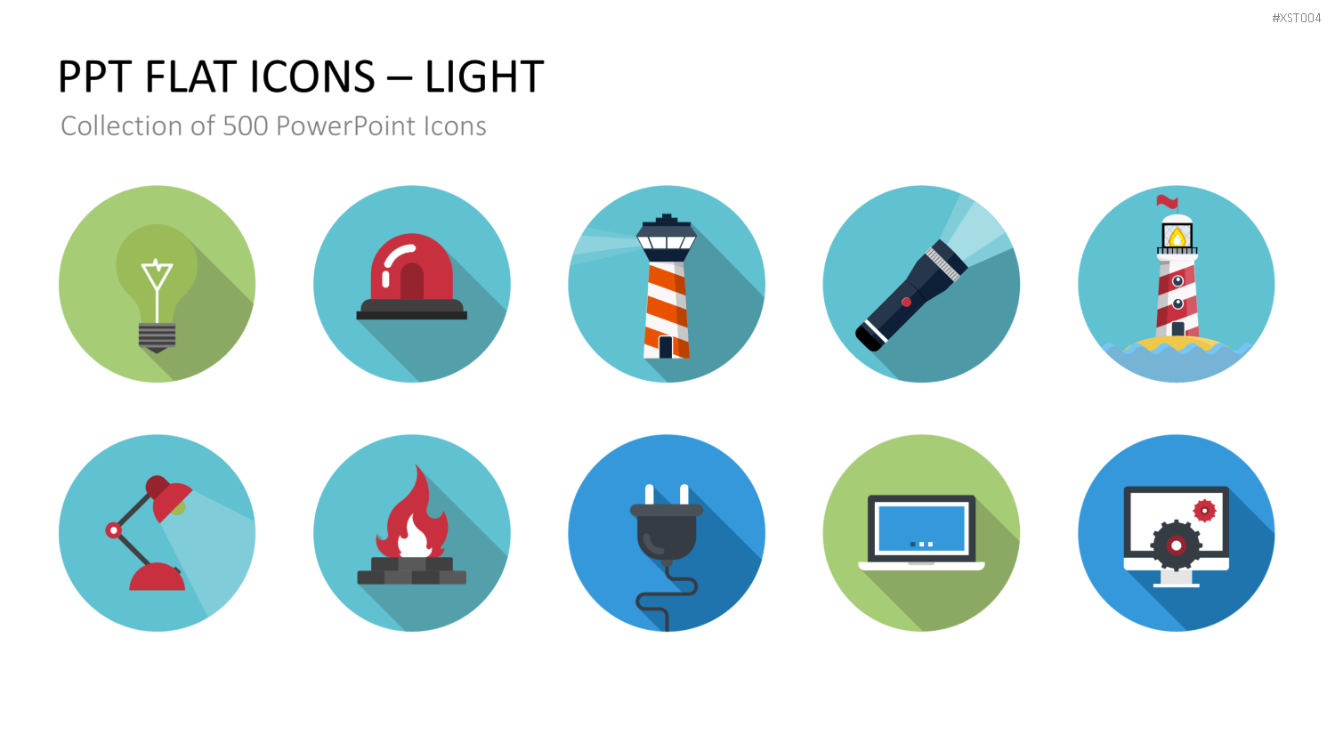 Flat Design - Bundle 2 PowerPoint-Vorlage