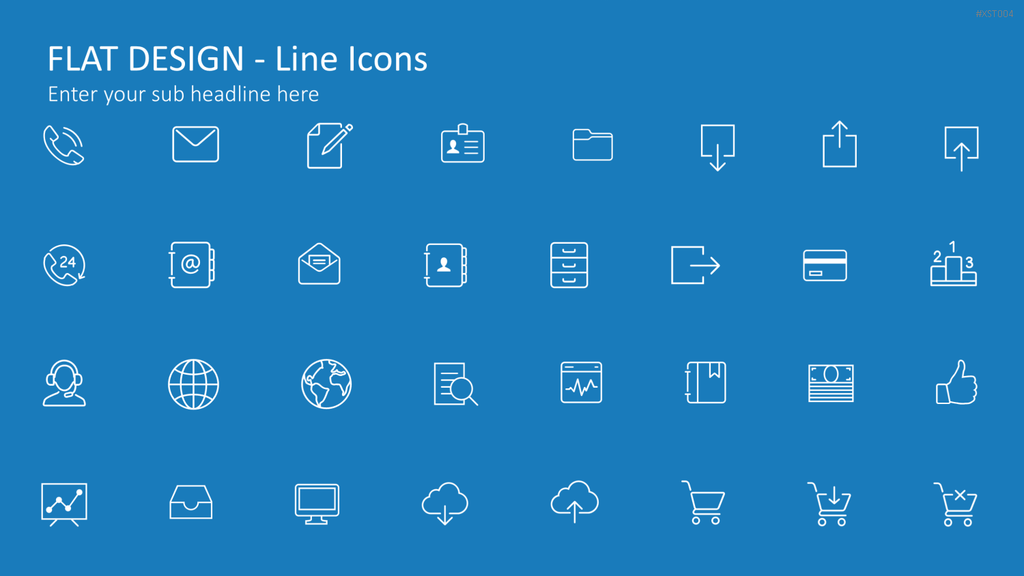 Flat Design - Bundle 2 PowerPoint-Vorlage